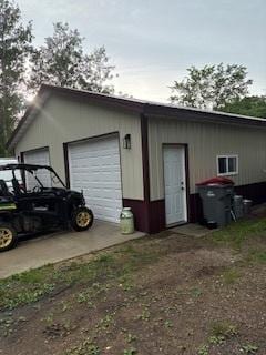 40815 Shadow Dr, Clitherall, MN 56524 - view of garage