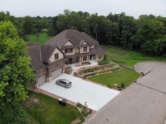 716 169th Ln NE, Ham Lake, MN 55304 - view from above of property featuring a forest