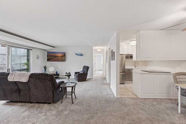 5410 Three Points Blvd Unit 435, Mound, MN 55364 - living area featuring light colored carpet