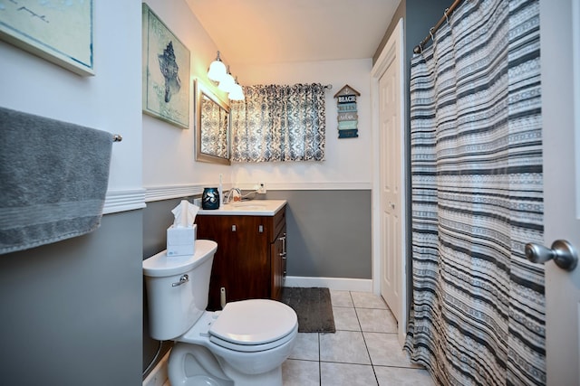 231 Mark St, Winona, MN 55987 - bathroom featuring vanity and tile patterned flooring