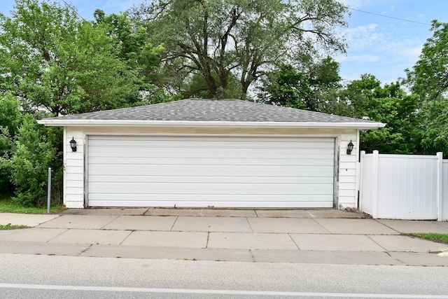 231 Mark St, Winona, MN 55987 - view of detached garage