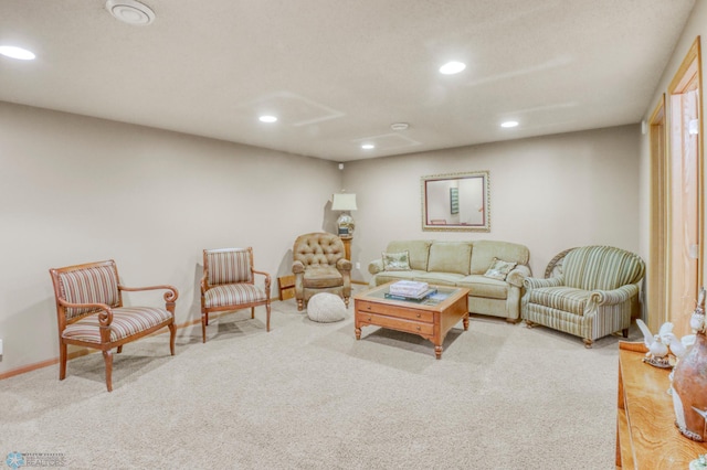 3327 23rd Ave S, Fargo, ND 58103 - carpeted living room with recessed lighting and baseboards