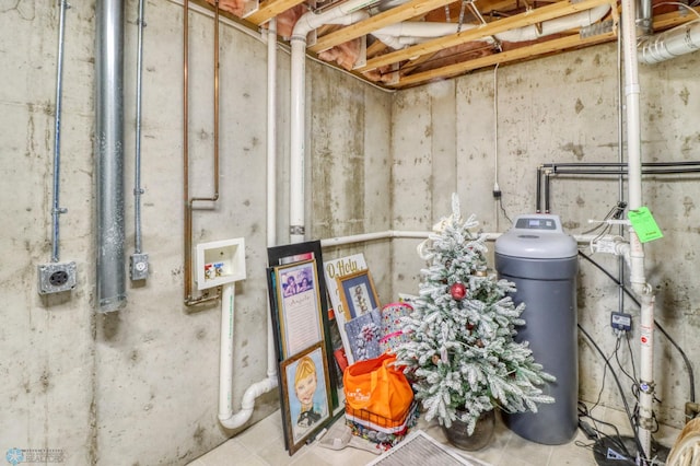 3327 23rd Ave S, Fargo, ND 58103 - unfinished basement with tile patterned floors