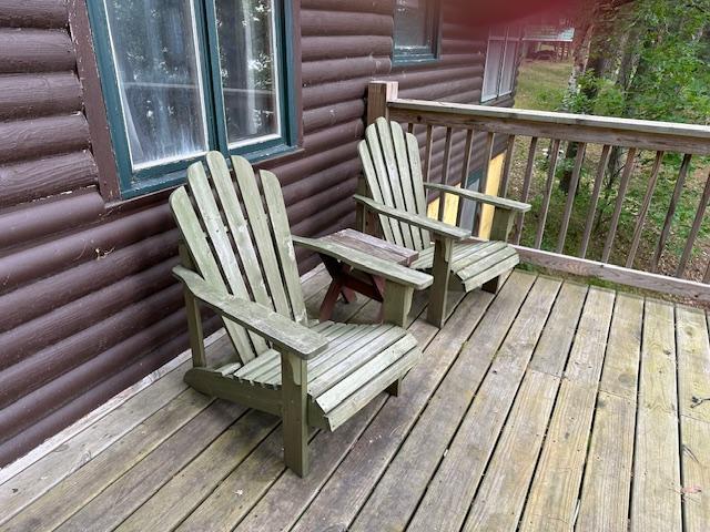 20519 485th St, Mcgregor, MN 55760 - view of wooden deck