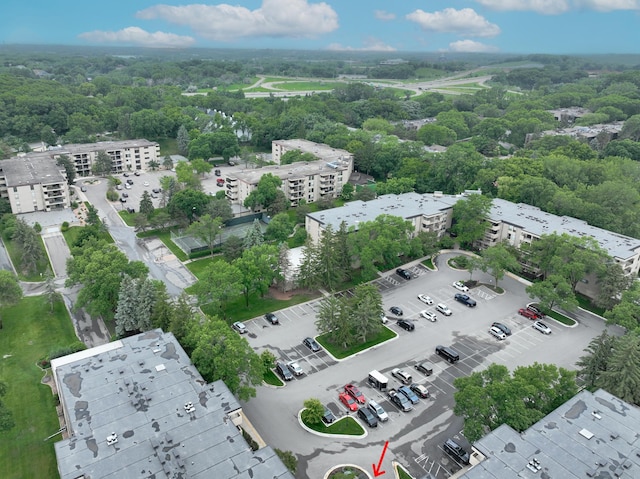 6670 Vernon Ave S Unit 311, Edina, MN 55436 - bird's eye view of a forest and apartment complex / building