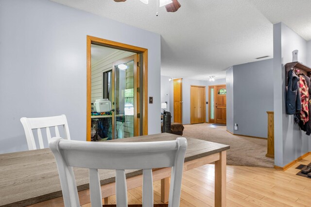 505 Brookview Ln SW, Isanti, MN 55040 - corridor with light wood-style flooring and a textured ceiling