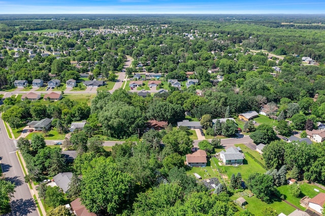 505 Brookview Ln SW, Isanti, MN 55040 - aerial view of residential area with a heavily wooded area