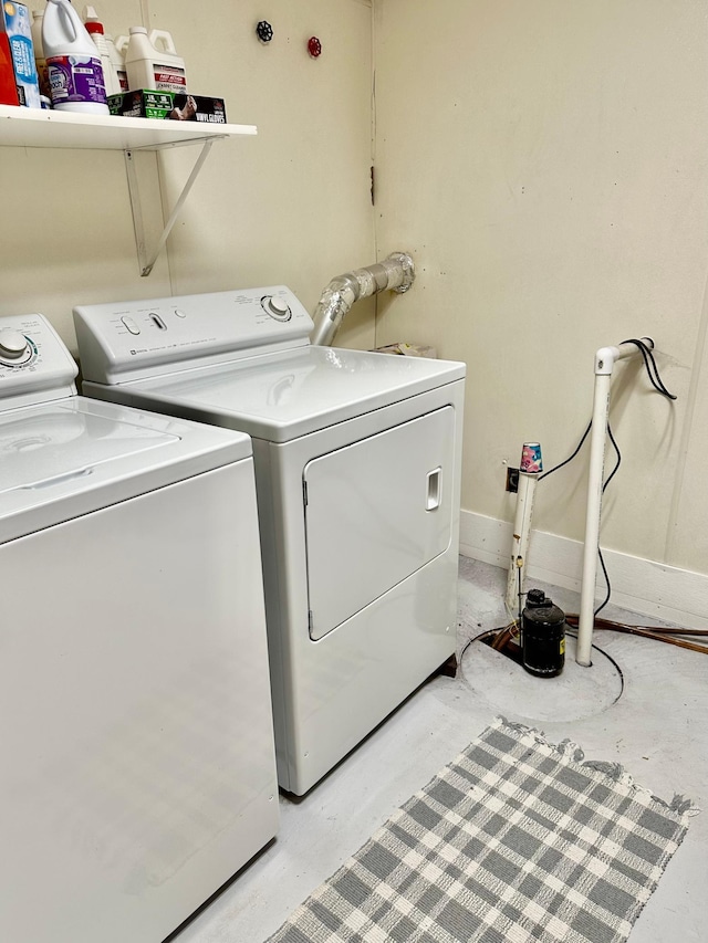 5735 County Road 1, Littlefork, MN 56653 - washroom featuring independent washer and dryer