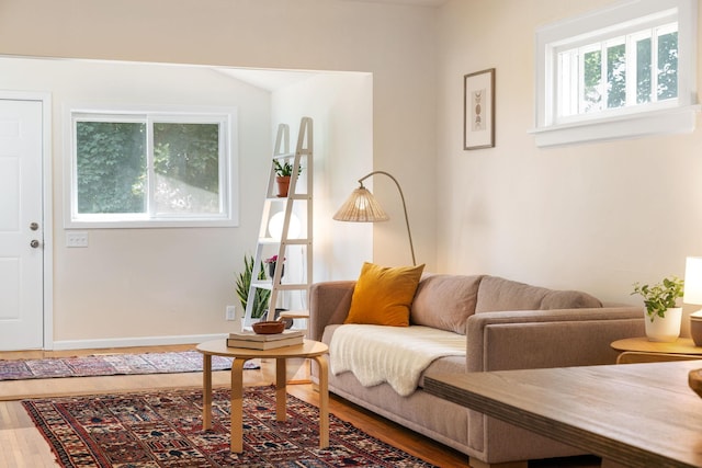 1067 Van Buren Ave, Saint Paul, MN 55104 - living area featuring wood finished floors