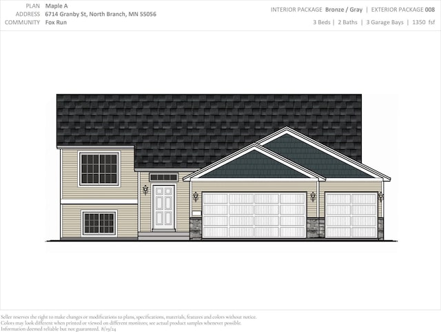 6714 Granby St, North Branch, MN 55056 - view of a document