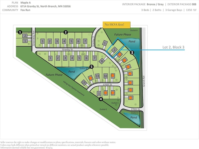 6714 Granby St, North Branch, MN 55056 - parcel map