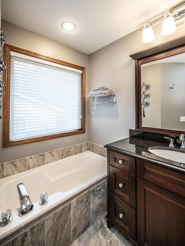452 Spruce St, Shakopee, MN 55379 - full bathroom with a garden tub and vanity