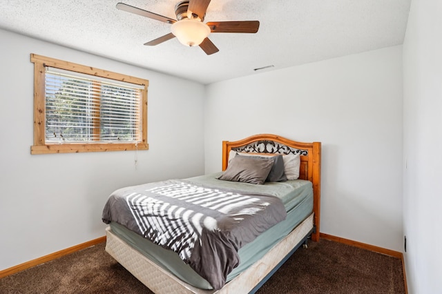 733 Meadow Dr, Hudson, WI 54016 - carpeted bedroom with baseboards and ceiling fan