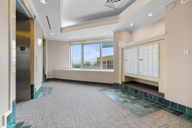 431 7th St Unit 2605, Minneapolis, MN 55415 - lobby featuring crown molding and recessed lighting