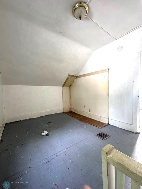 310 1st St SW, Mahnomen, MN 56557 - additional living space with lofted ceiling and baseboards