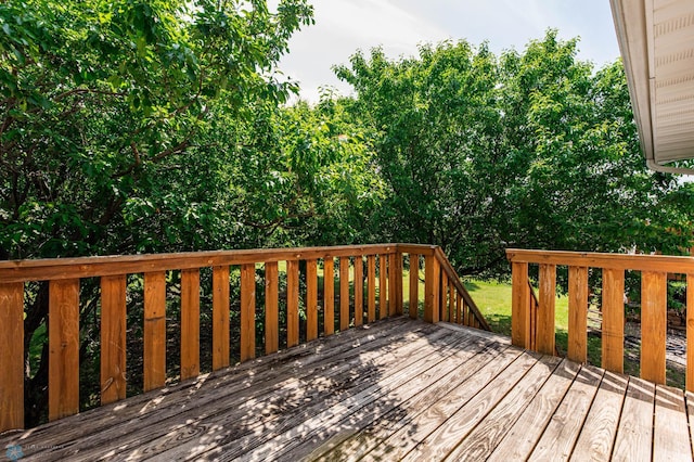 3050 18th St S, Fargo, ND 58103 - view of wooden terrace