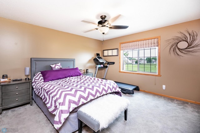 106 12th St NE, Barnesville, MN 56514 - carpeted bedroom featuring baseboards and ceiling fan