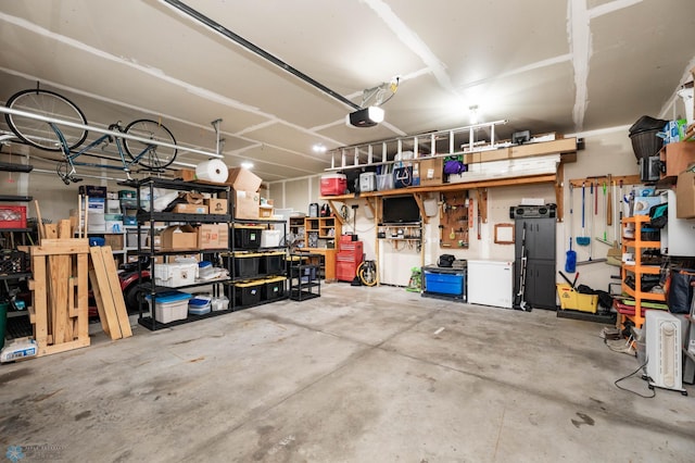 106 12th St NE, Barnesville, MN 56514 - garage with a garage door opener