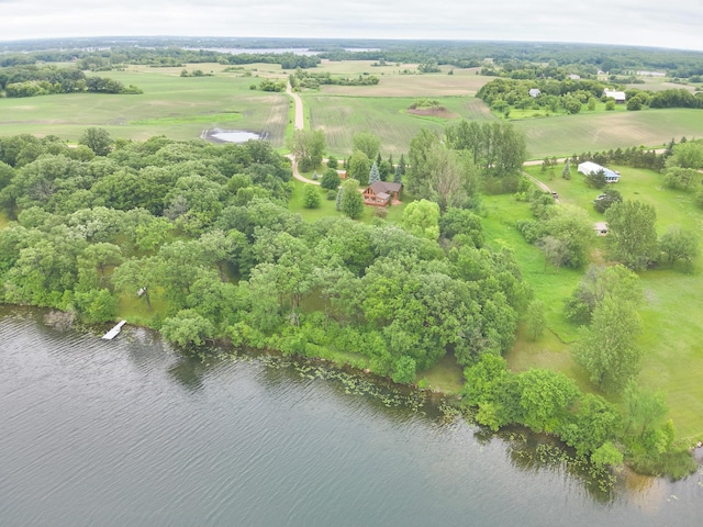 34002 Fiske View Dr, Underwood, MN 56586 - overview of rural landscape featuring a nearby body of water
