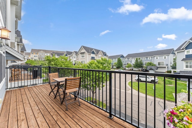 15588 Early Bird Cir Unit 1704, Apple Valley, MN 55124 - deck with a residential view