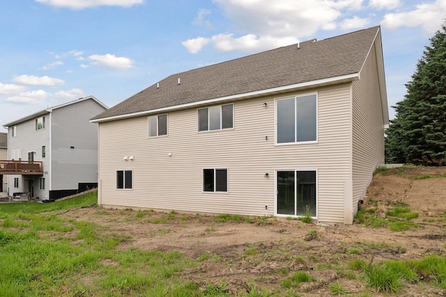 1096 Prospect Pointe Rd, Jordan, MN 55352 - back of house featuring a shingled roof