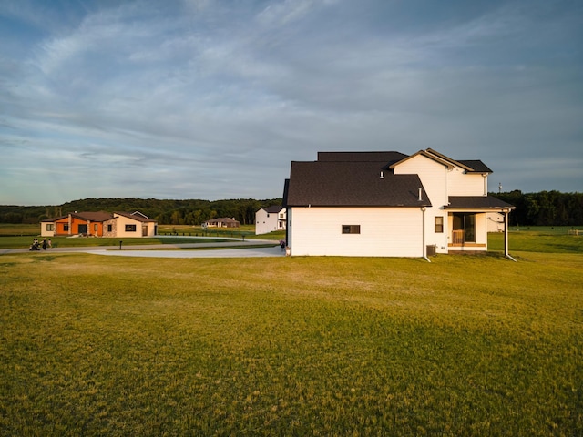 1205 Skyview Cir NW, Rochester, MN 55901 - view of property exterior with a lawn
