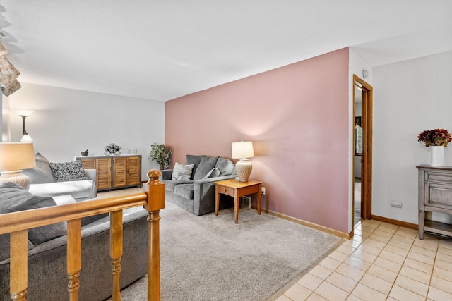 13790 Crane St NW, Andover, MN 55304 - living area with baseboards and light tile patterned floors