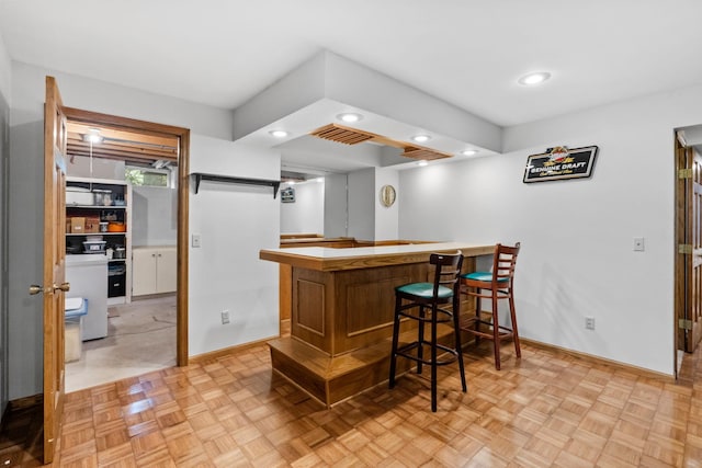 13790 Crane St NW, Andover, MN 55304 - indoor bar with recessed lighting and range