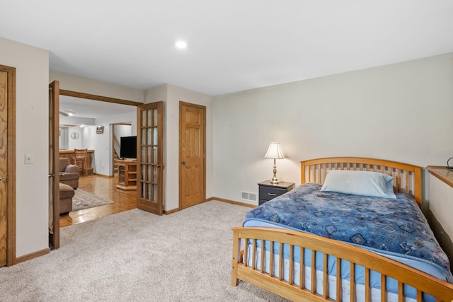 13790 Crane St NW, Andover, MN 55304 - carpeted bedroom with baseboards and recessed lighting