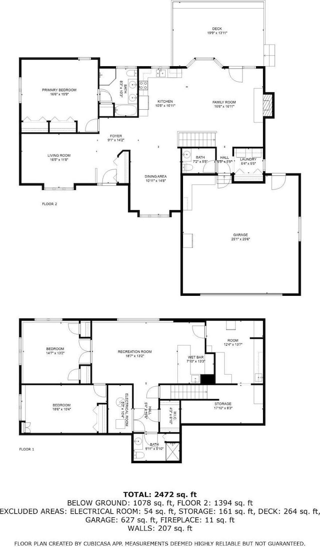 13790 Crane St NW, Andover, MN 55304 - view of property floor plan