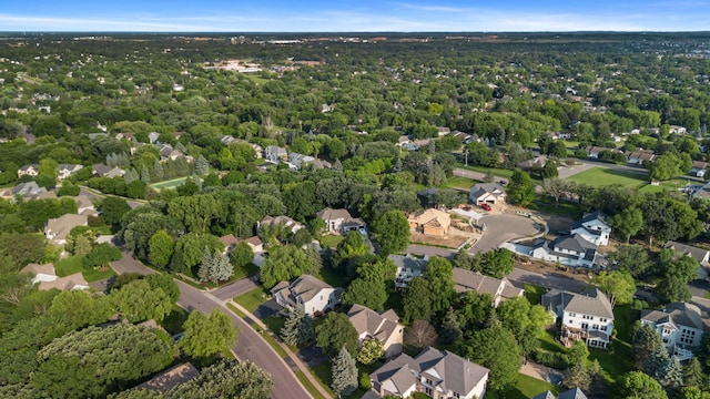 13845 Essex Trl, Apple Valley, MN 55124 - aerial view of property and surrounding area with nearby suburban area