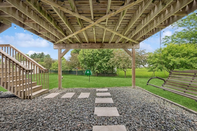 853 Texas Ct NW, Hutchinson, MN 55350 - view of yard featuring stairs