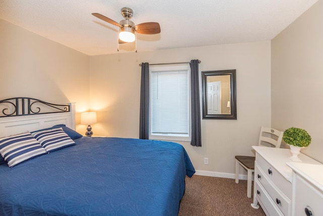116 3rd Ave, Crosby, MN 56441 - carpeted bedroom featuring baseboards and ceiling fan