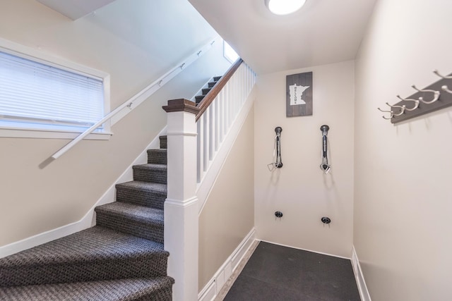 116 3rd Ave, Crosby, MN 56441 - staircase featuring baseboards