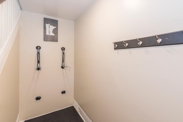 116 3rd Ave, Crosby, MN 56441 - laundry room with carpet