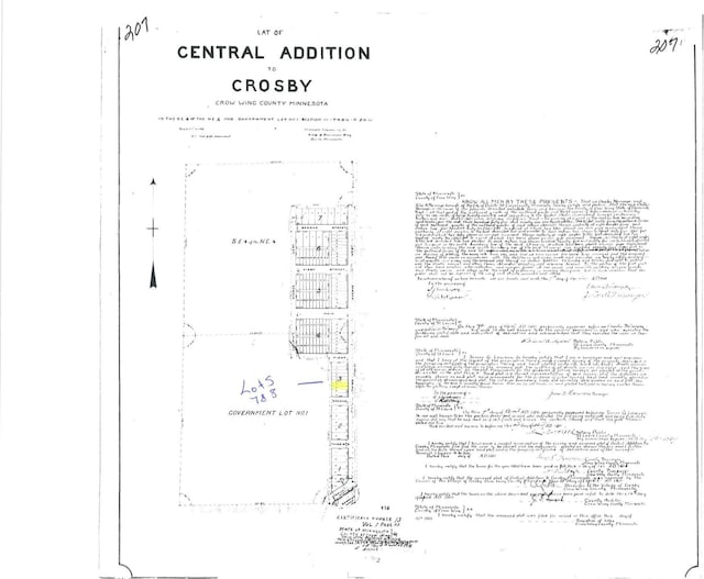 116 3rd Ave, Crosby, MN 56441 - view of property floor plan