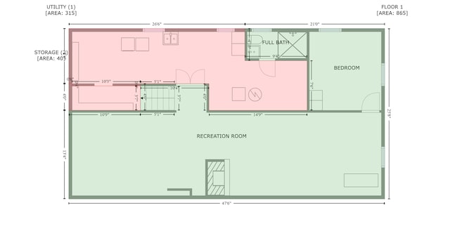 6112 Kyle Ave N, Brooklyn Center, MN 55429 - view of home floor plan
