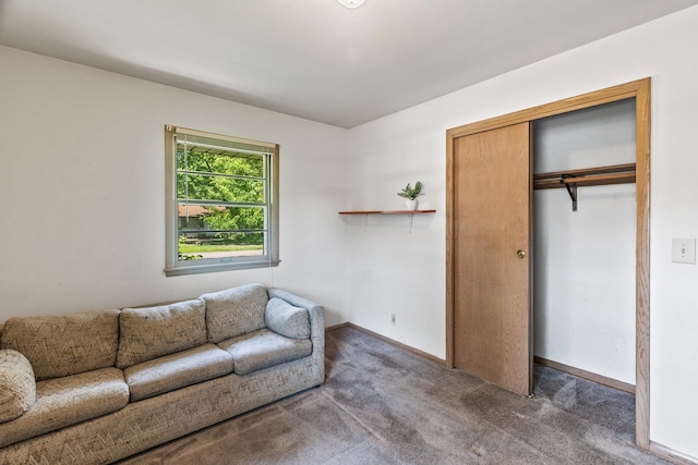 6112 Kyle Ave N, Brooklyn Center, MN 55429 - living area with carpet flooring and baseboards