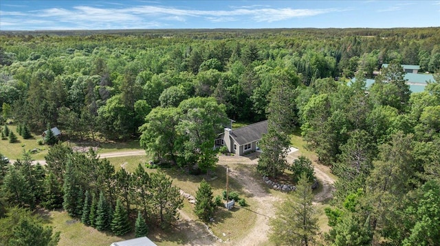 1764 State 84 SW, Pine River, MN 56474 - view from above of property featuring a heavily wooded area