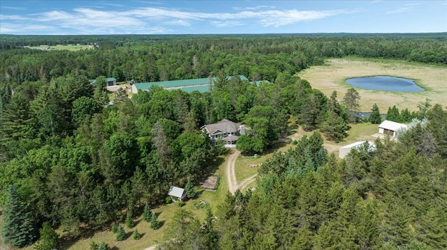 1764 State 84 SW, Pine River, MN 56474 - aerial overview of property's location featuring a heavily wooded area