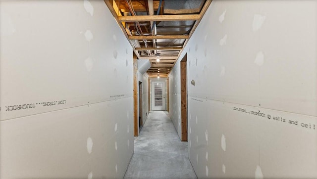 1764 State 84 SW, Pine River, MN 56474 - hallway with concrete flooring