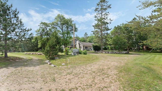 1764 State 84 SW, Pine River, MN 56474 - view of side of home with a lawn and view of scattered trees