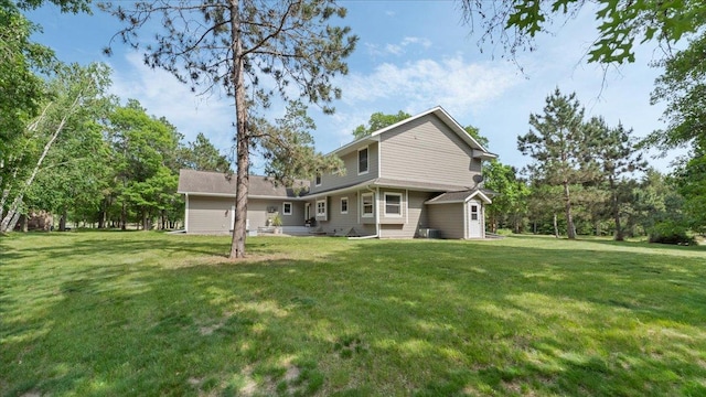 1764 State 84 SW, Pine River, MN 56474 - rear view of house featuring a yard