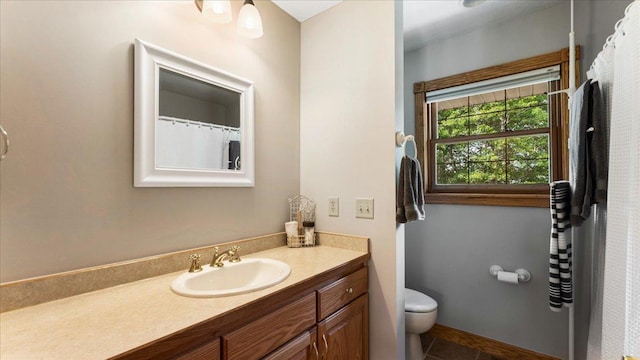 1764 State 84 SW, Pine River, MN 56474 - full bath with vanity and tile patterned flooring