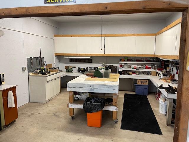 1764 State 84 SW, Pine River, MN 56474 - kitchen with concrete flooring and light countertops