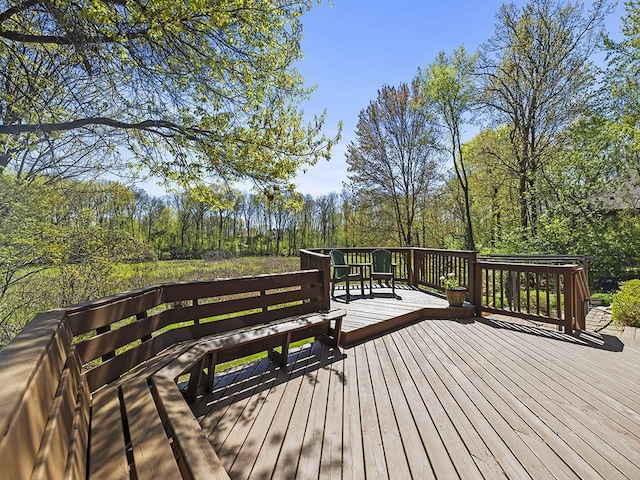 25533 Heritage Ln, Wyoming, MN 55092 - view of deck