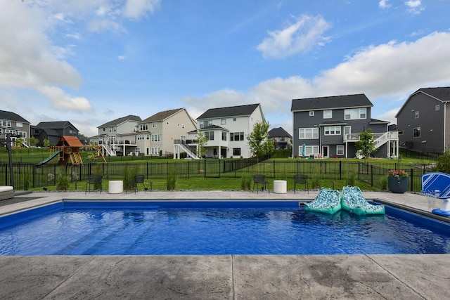 16942 47th Pl N, Plymouth, MN 55446 - view of swimming pool featuring a residential view