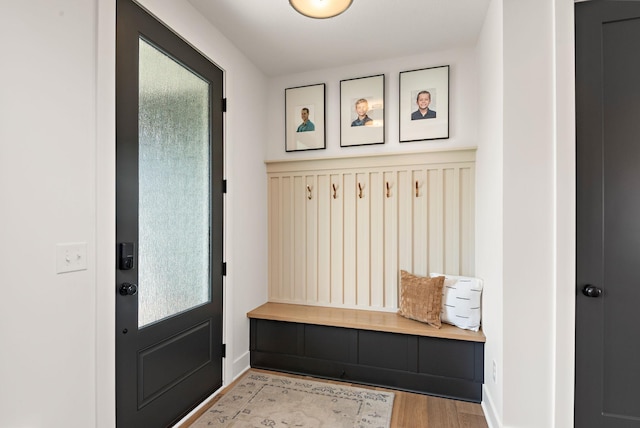 16942 47th Pl N, Plymouth, MN 55446 - mudroom with wood finished floors and baseboards
