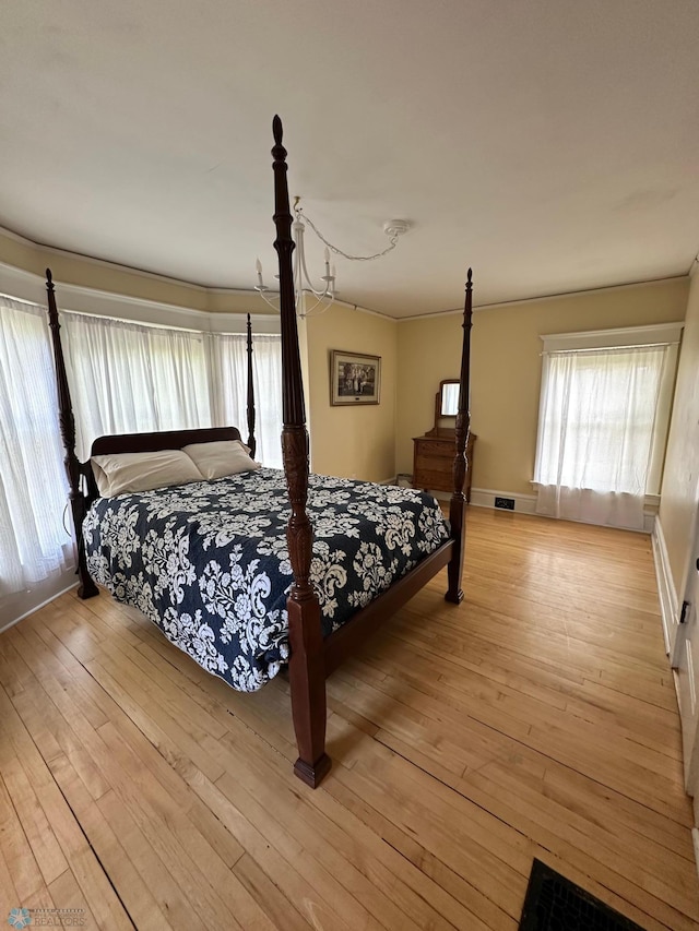 619 University Dr S, Fargo, ND 58103 - bedroom featuring light wood-style floors