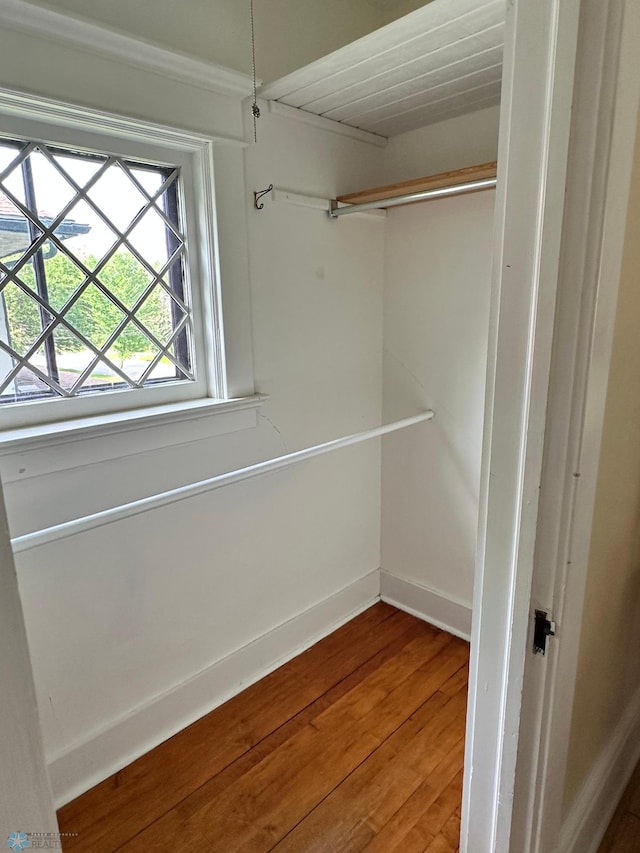 619 University Dr S, Fargo, ND 58103 - walk in closet featuring wood finished floors